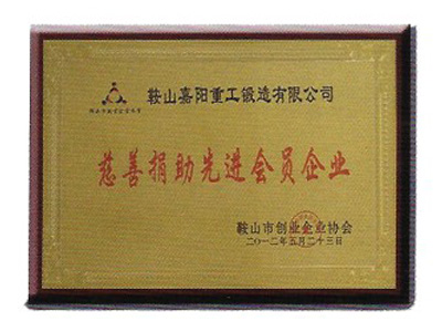 慈善捐助先進會員企業